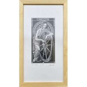 Iassen Ghiuselev Framed Algraphy Tarot La Rvota
